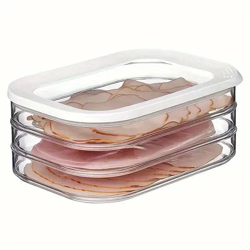 Bacon Keeper With Lid Leakproof Deli Meat Container