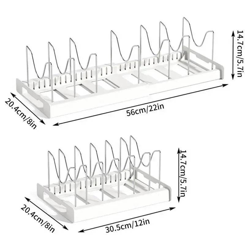 Telescopic Pot Rack Organiser