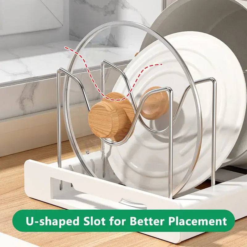 Telescopic Pot Rack Organiser