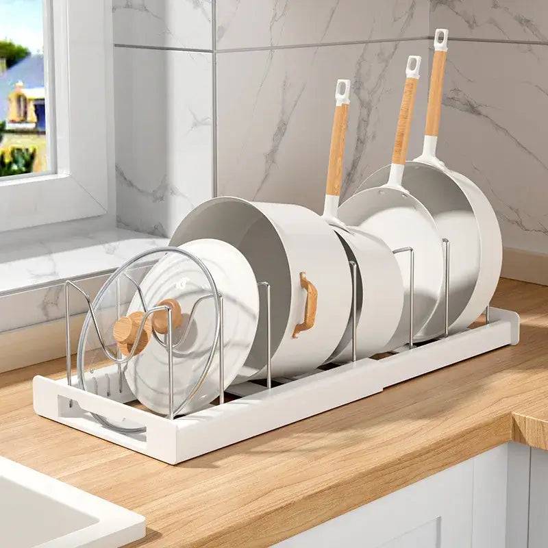 Telescopic Pot Rack Organiser