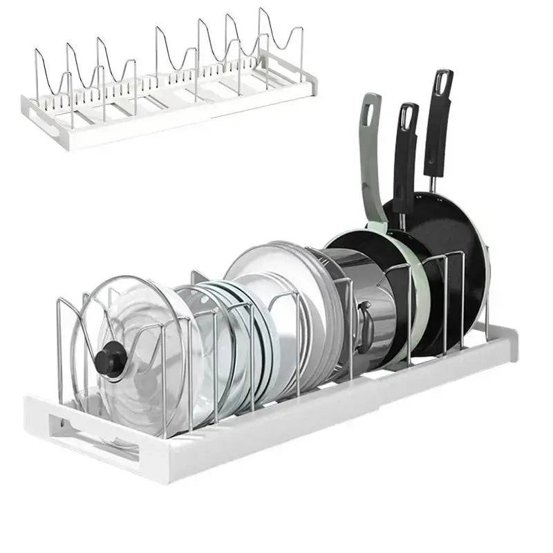 Telescopic Pot Rack Organiser