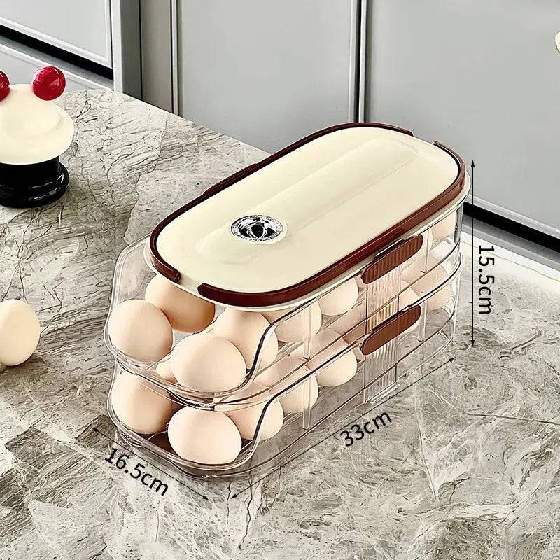 Multi-layer Rolling Egg Storage Box