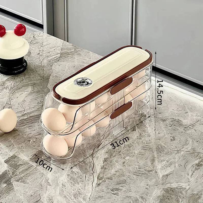 Multi-layer Rolling Egg Storage Box
