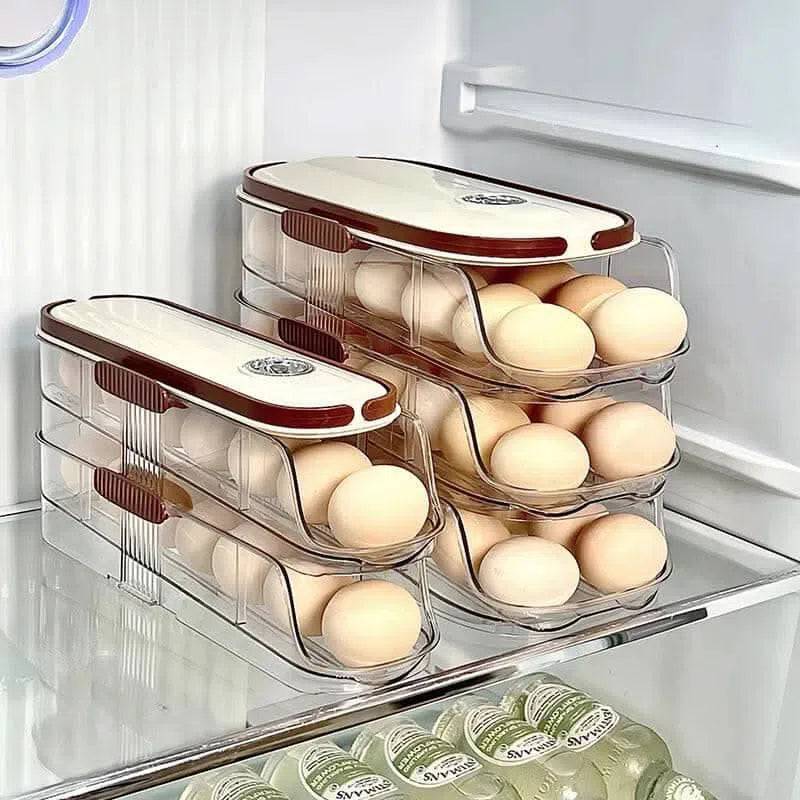 Multi-layer Rolling Egg Storage Box