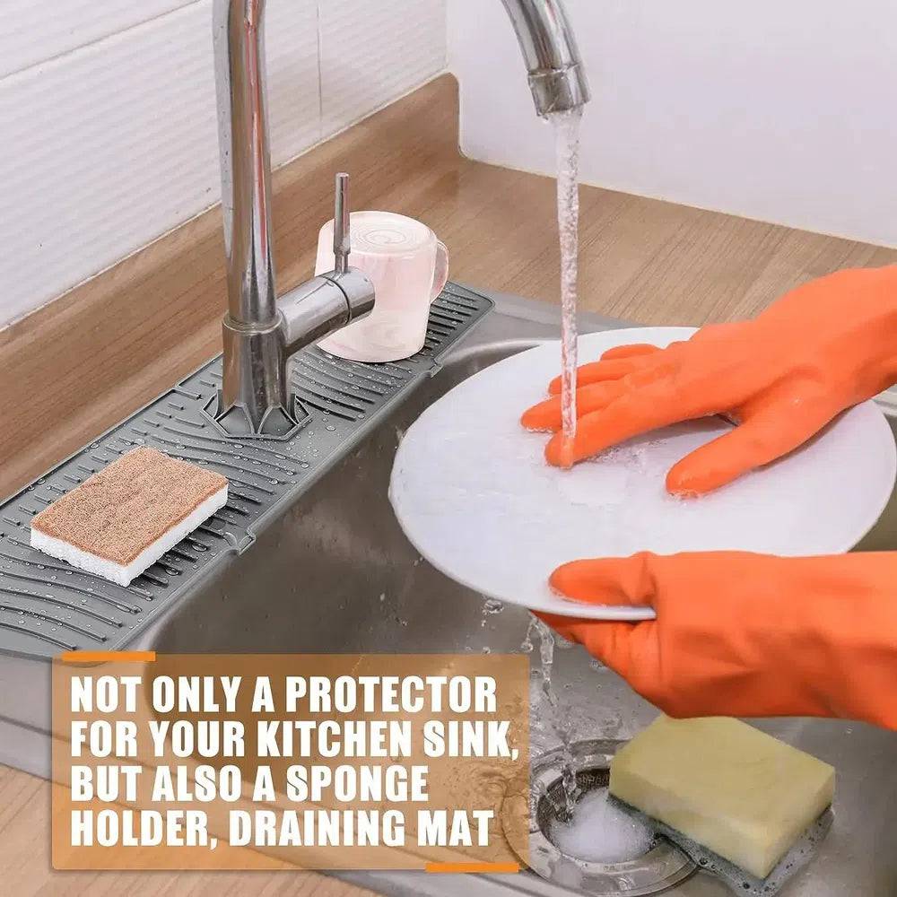 Silicone Faucet Mat Sink Splash Guard