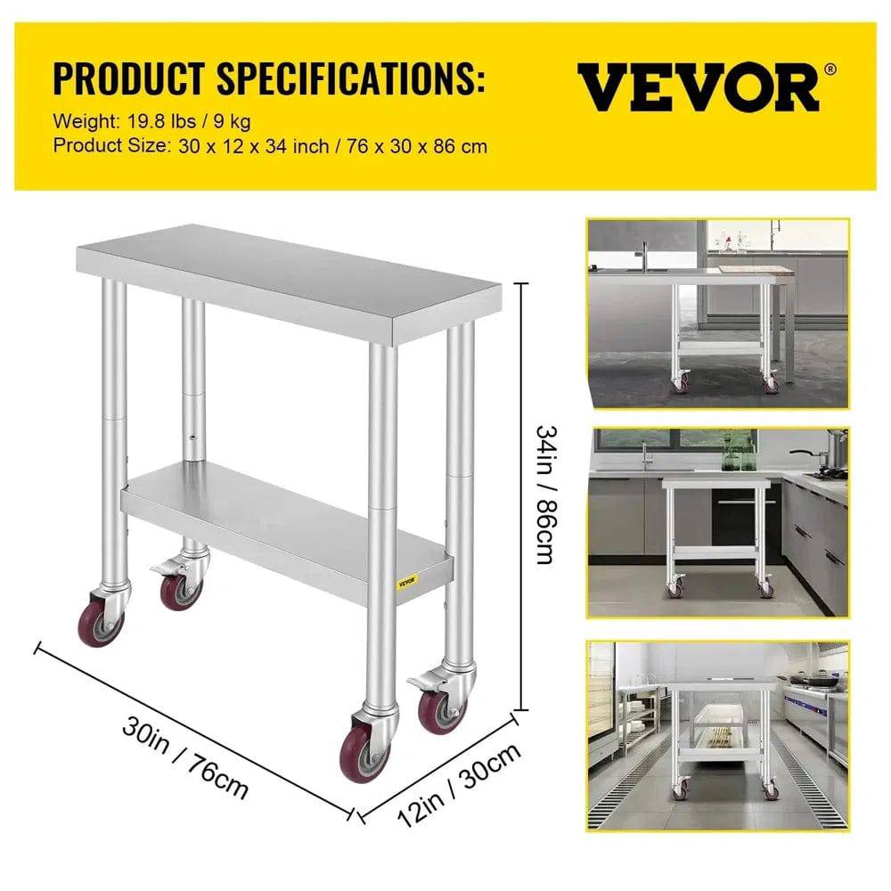 Stainless Steel Work Table