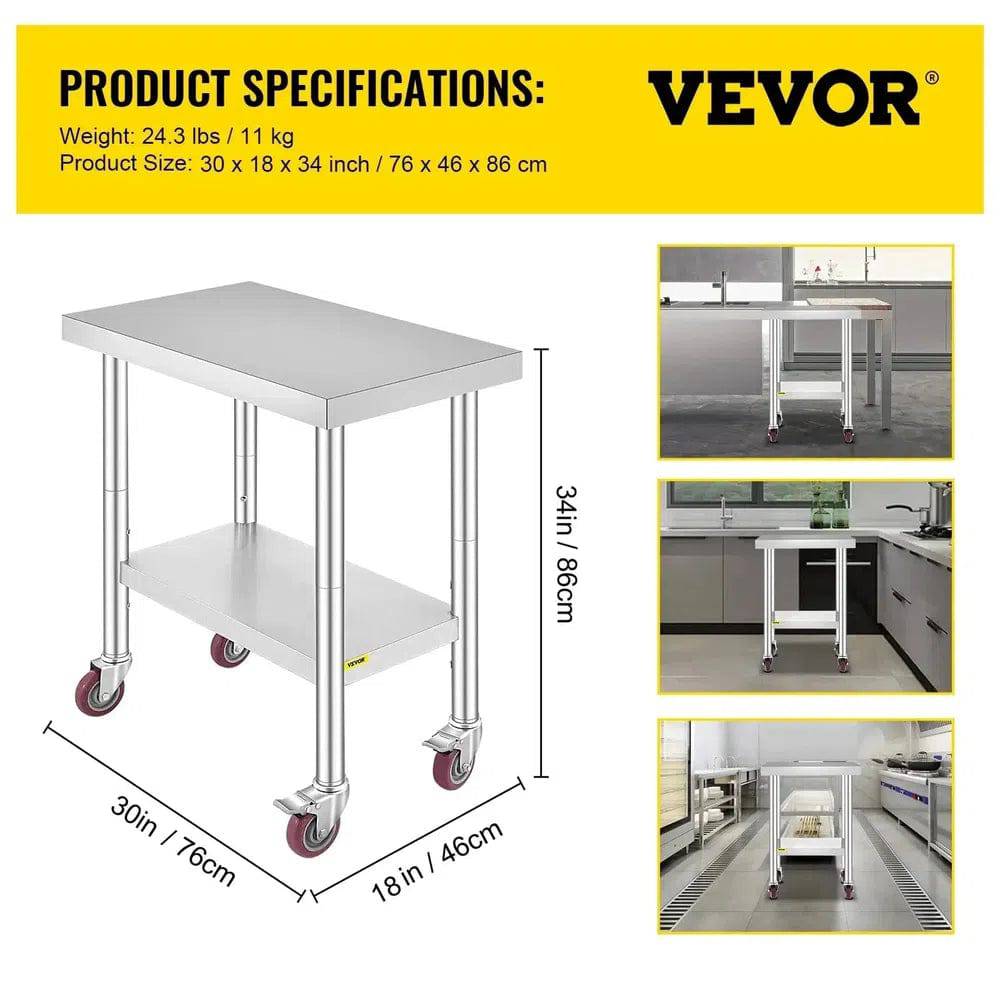 Stainless Steel Work Table