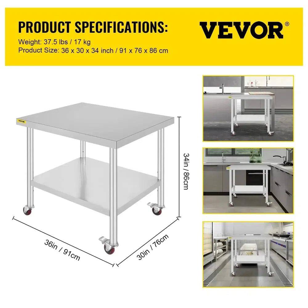 Stainless Steel Work Table
