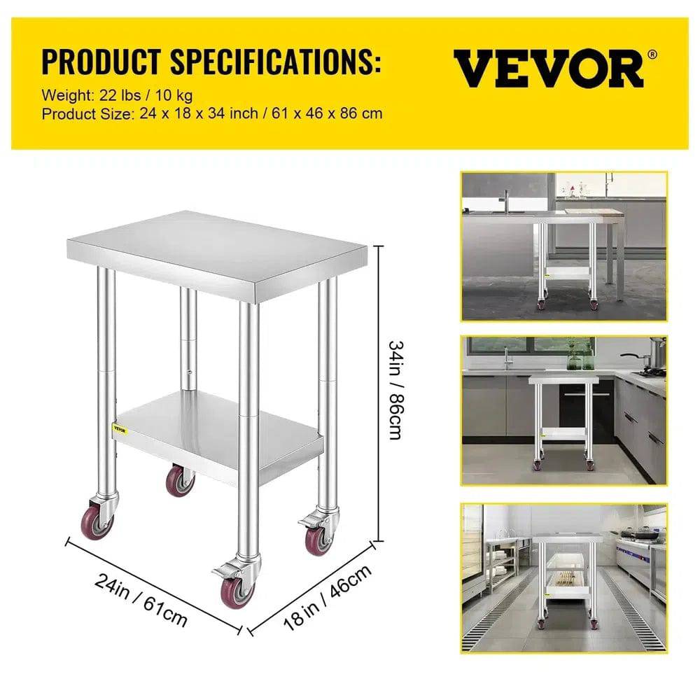 Stainless Steel Work Table