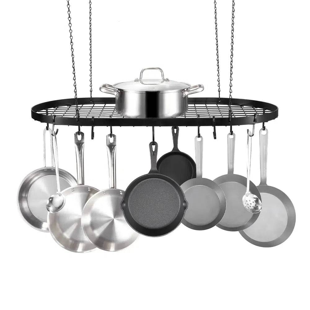 Hanging Pot Rack Ceiling Mount