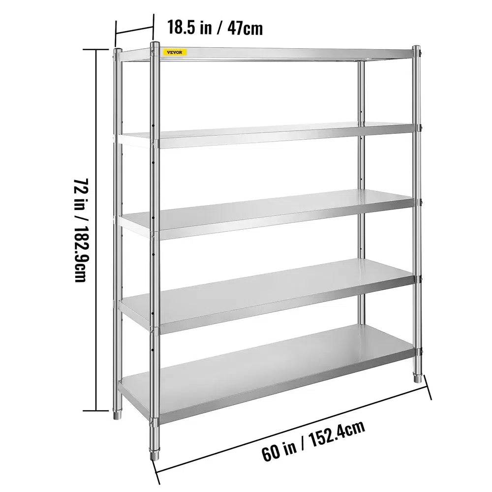 Stainless Steel Commercial Storage Rack