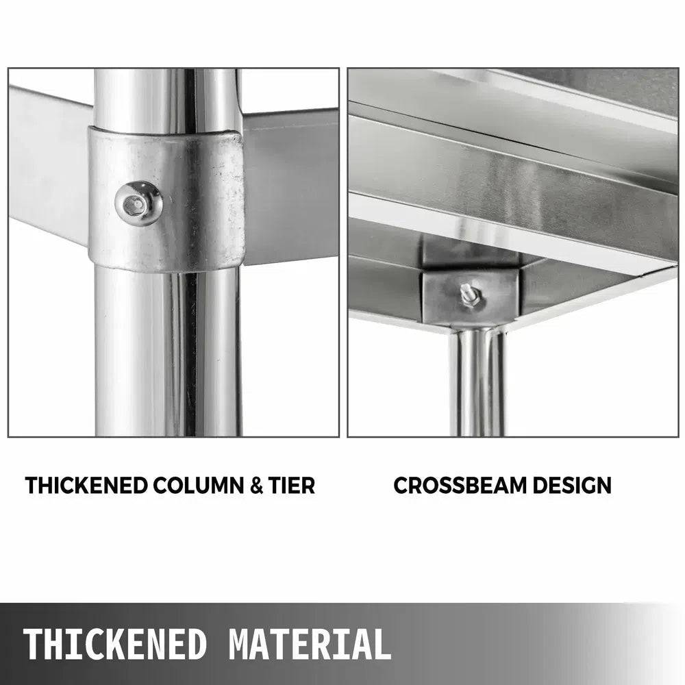 Stainless Steel Commercial Storage Rack