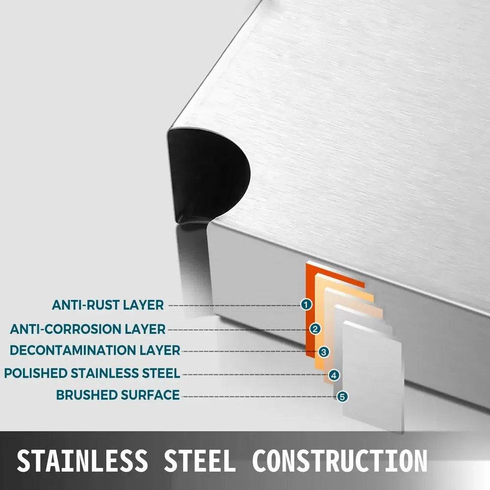Stainless Steel Commercial Storage Rack