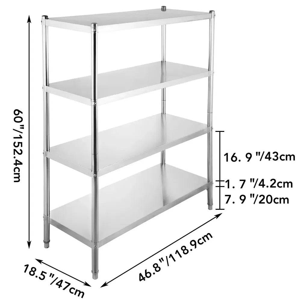 Stainless Steel Commercial Storage Rack