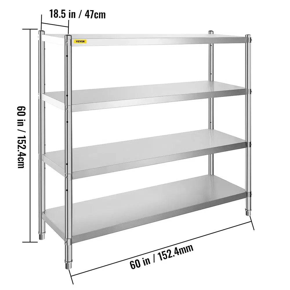 Stainless Steel Commercial Storage Rack