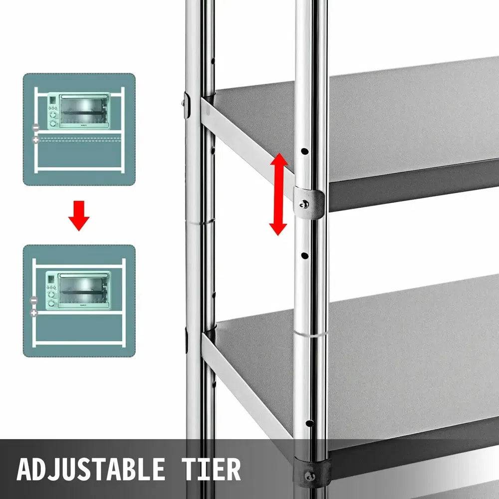 Stainless Steel Commercial Storage Rack