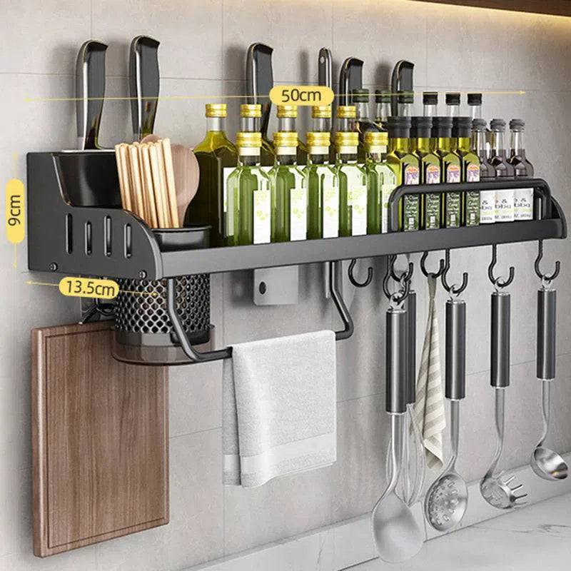 Aluminium Knife and Spice Organiser