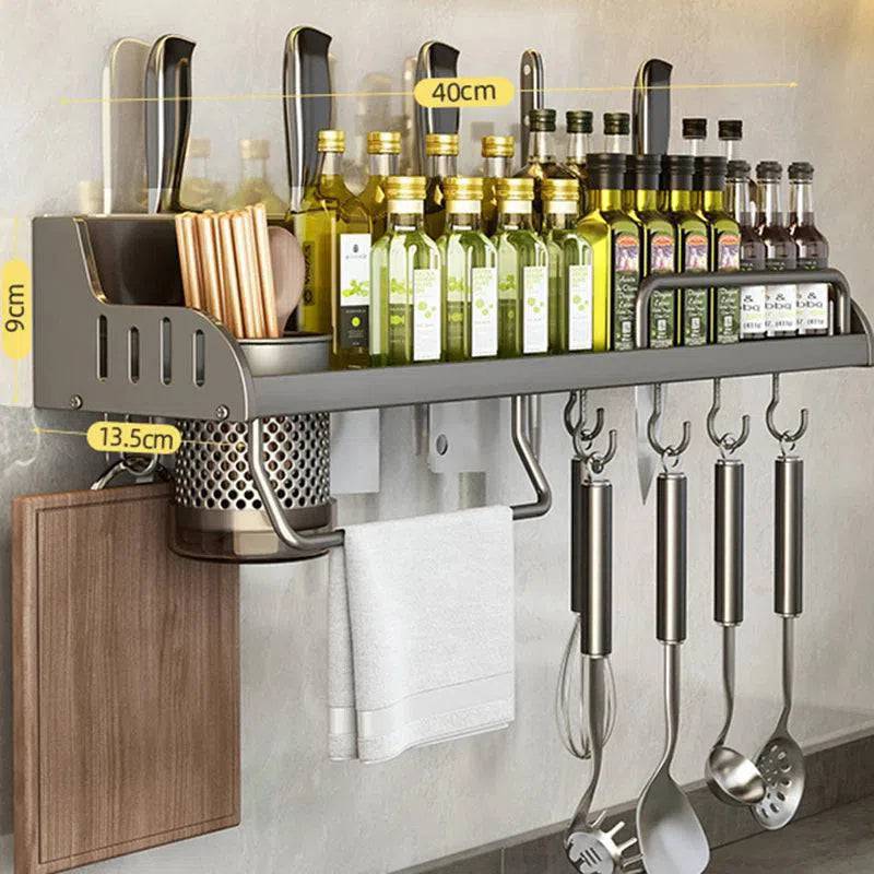 Aluminium Knife and Spice Organiser