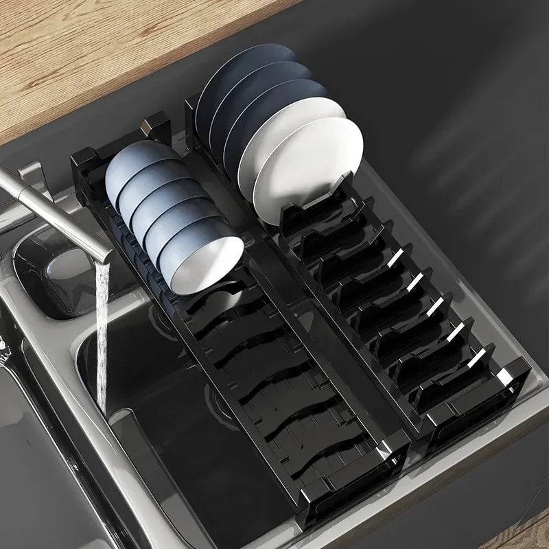 Space-Saving Dish Rack