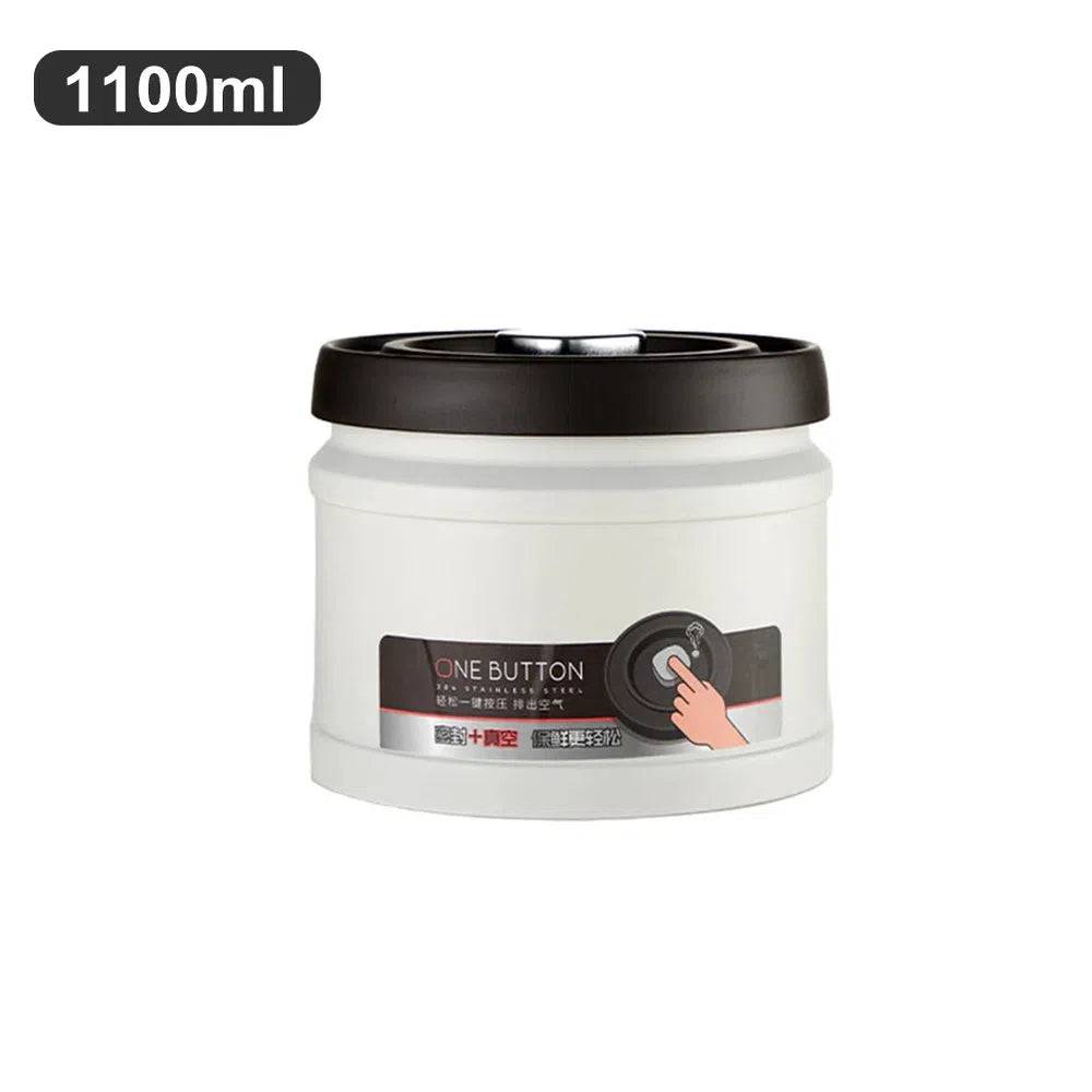 Vacuum Pump Coffee Canister