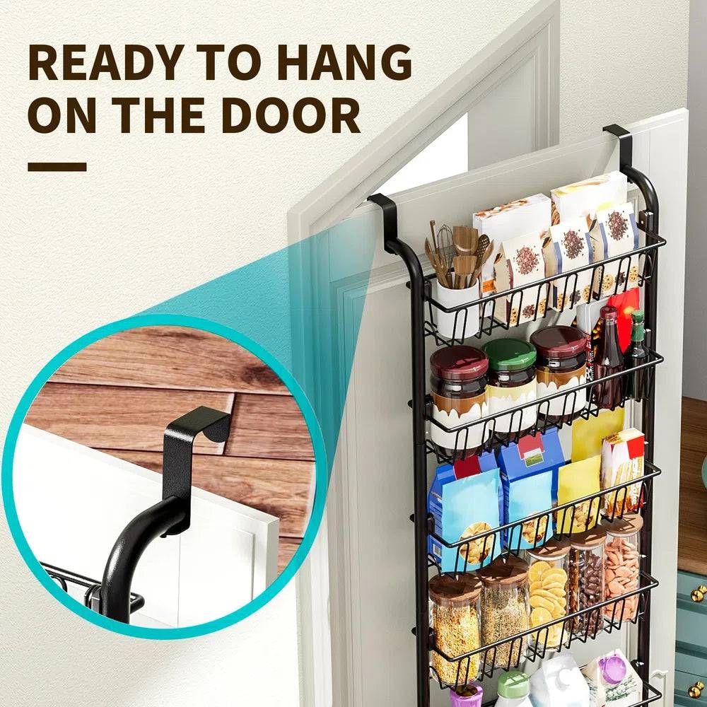 Multi-Layer Door Hanging Storage Basket