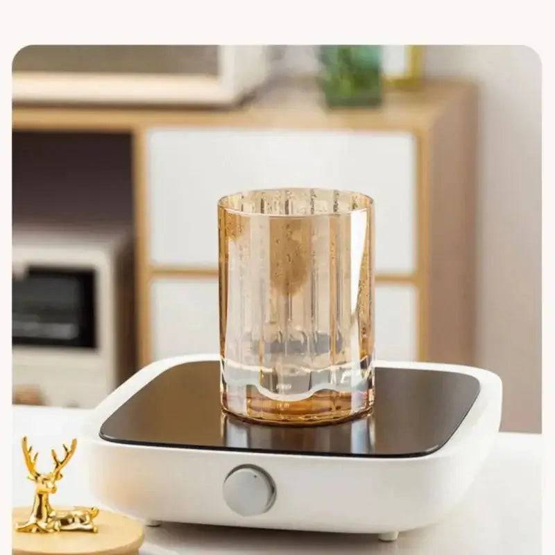 Deer Wood Lid Sealed Glass Jar