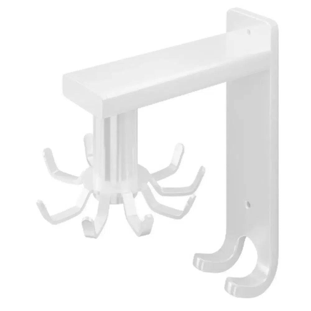 2 In 1 Rotating Hook Kitchen Spoon Hanger