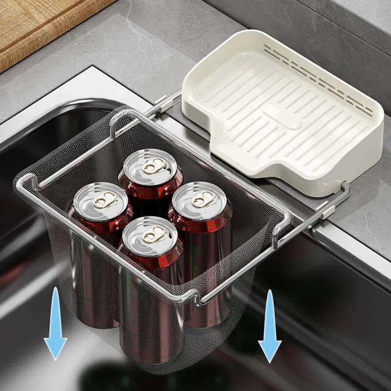 Kitchen Sink Strainer Drainage Shelf