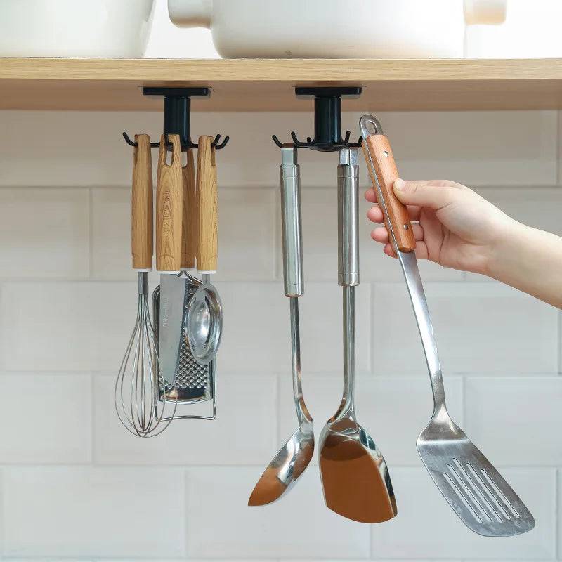 Perforation-Free Kitchen Utensil Holder