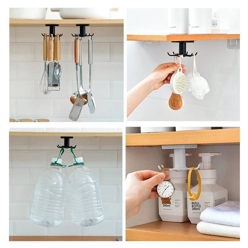 Perforation-Free Kitchen Utensil Holder