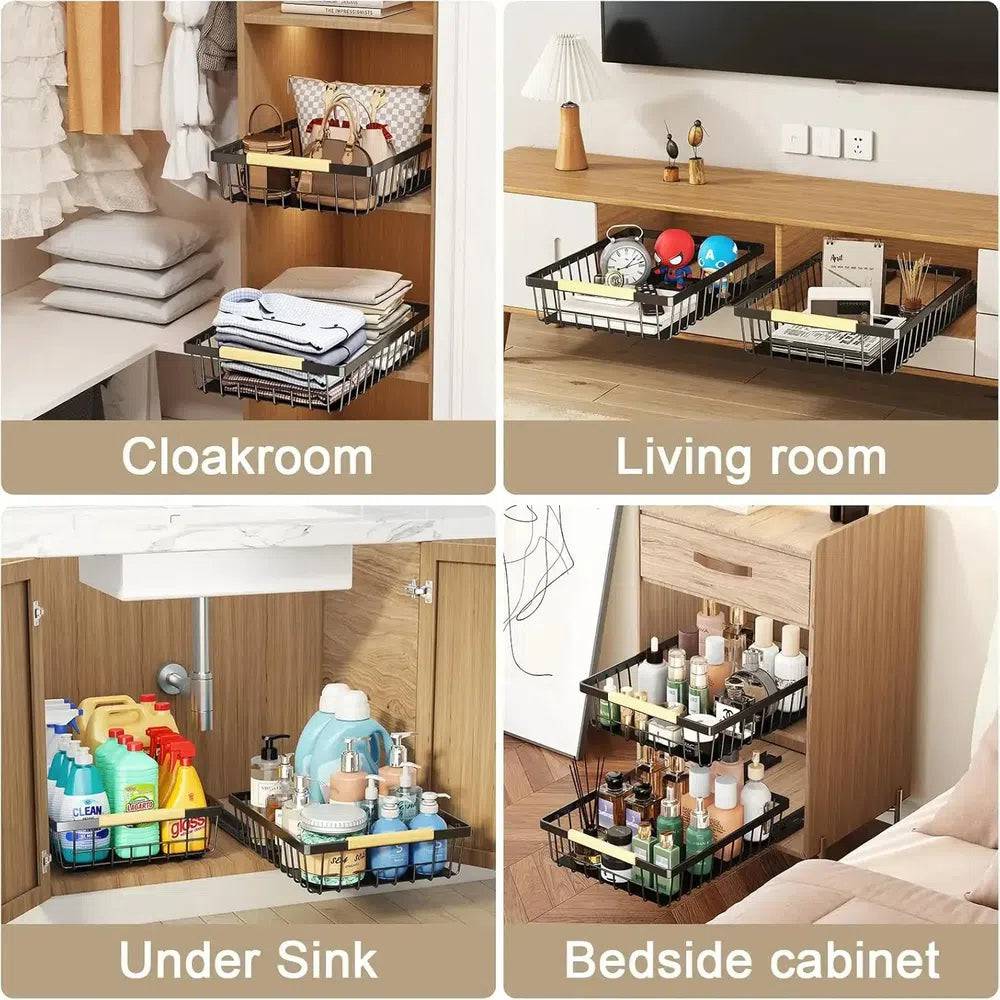 Sliding Pull Out Cabinet Organiser