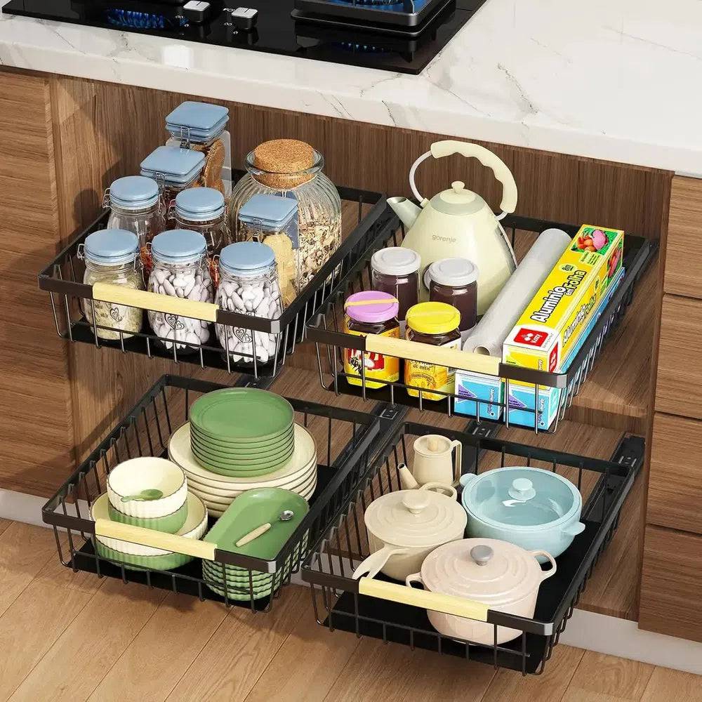 Sliding Pull Out Cabinet Organiser