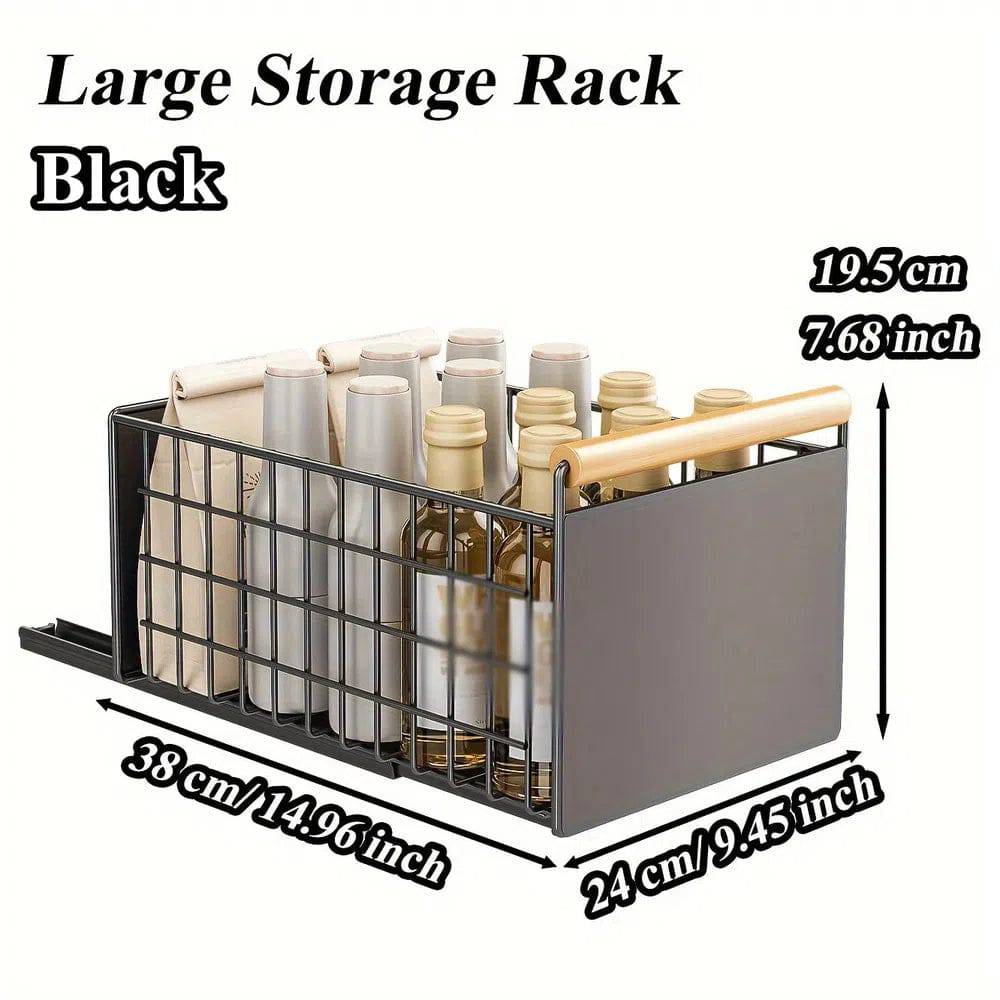 Pull-Out Sliding Drawer Kitchen Organiser