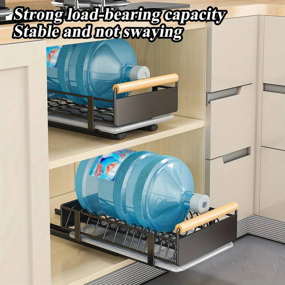 Pull-Out Sliding Drawer Kitchen Organiser