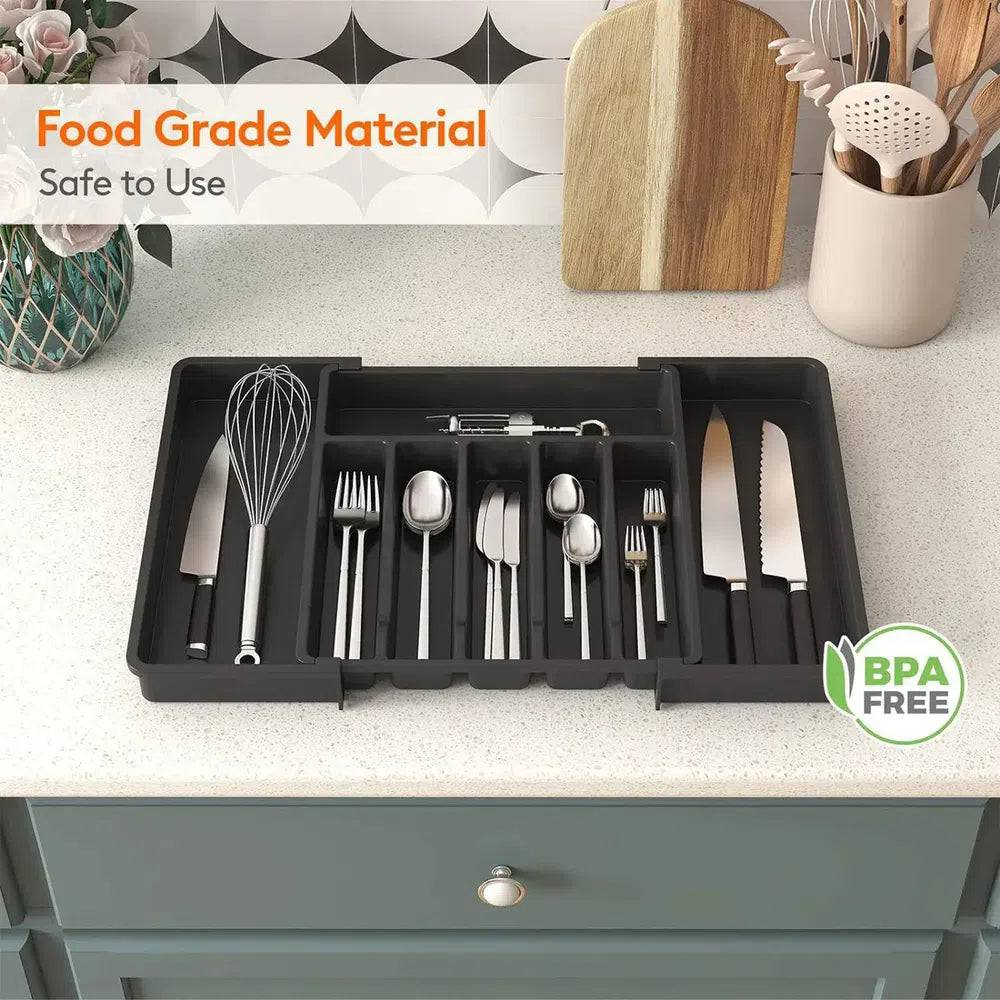 Versatile Expandable Silverware Organiser