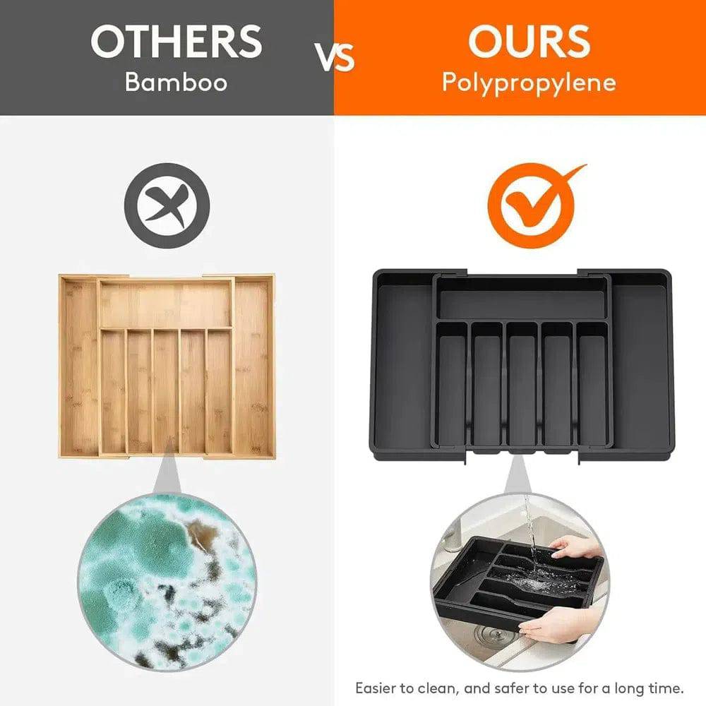 Versatile Expandable Silverware Organiser