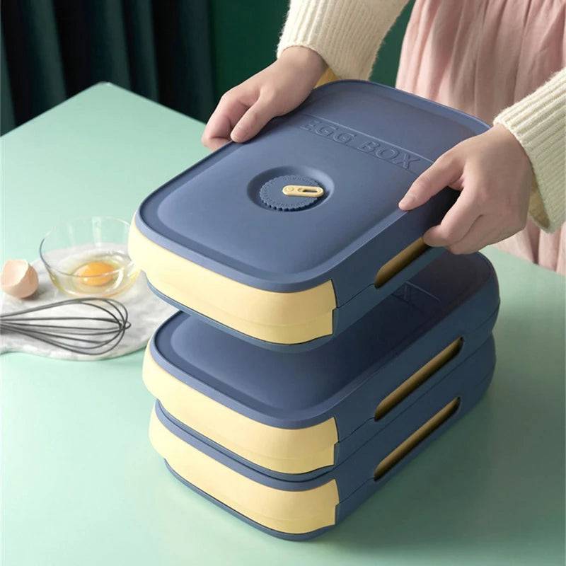 Automatic Rolling Egg Holder Storage Box