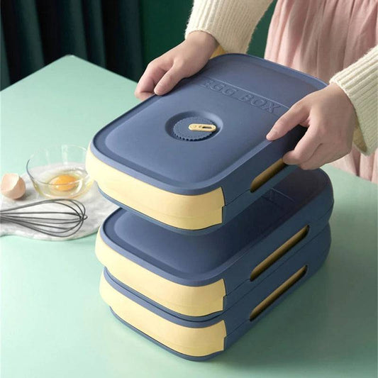 Automatic Rolling Egg Holder Storage Box