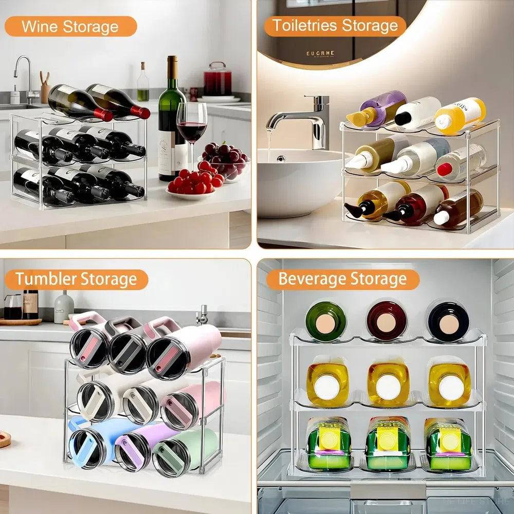 Multilayer Water Bottle & Stanley Tumbler Organiser