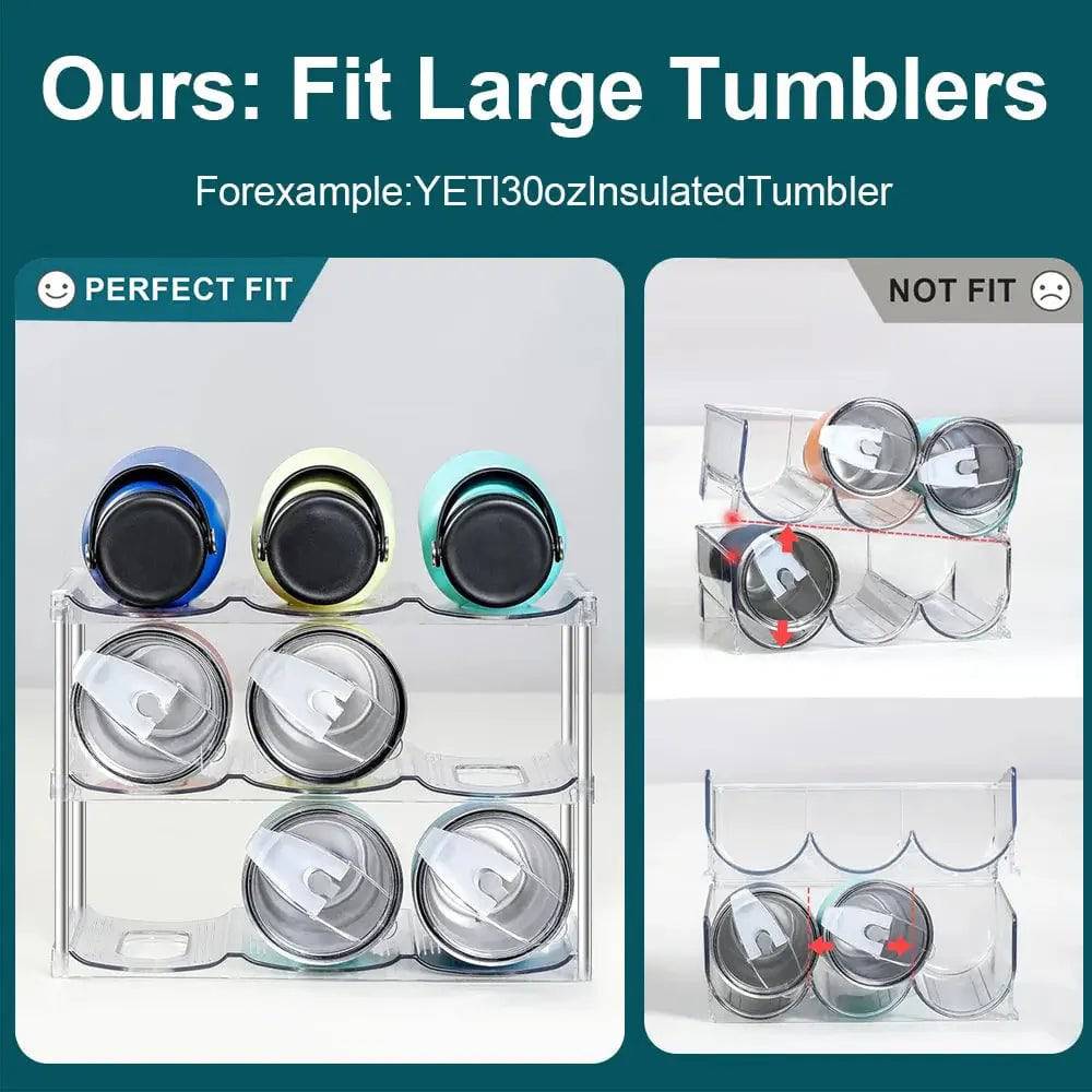 Multilayer Water Bottle & Stanley Tumbler Organiser