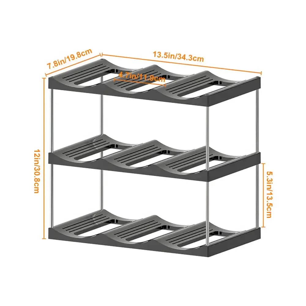 Multilayer Water Bottle & Stanley Tumbler Organiser