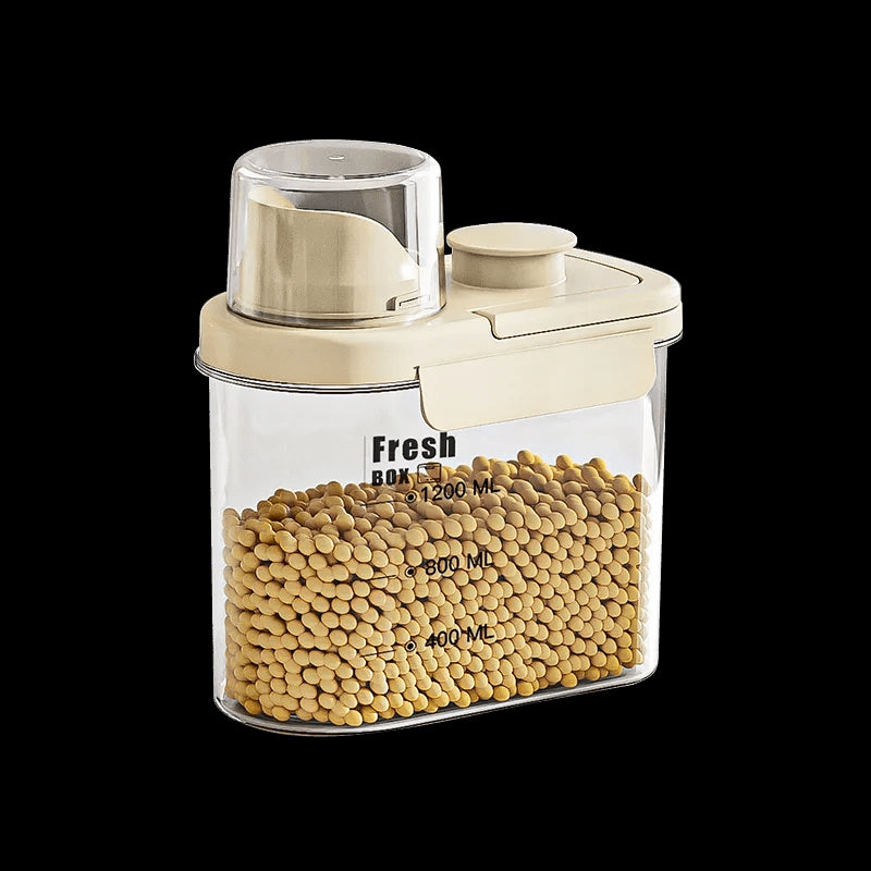 Moisture-Proof Food Storage Container with Secure Seal