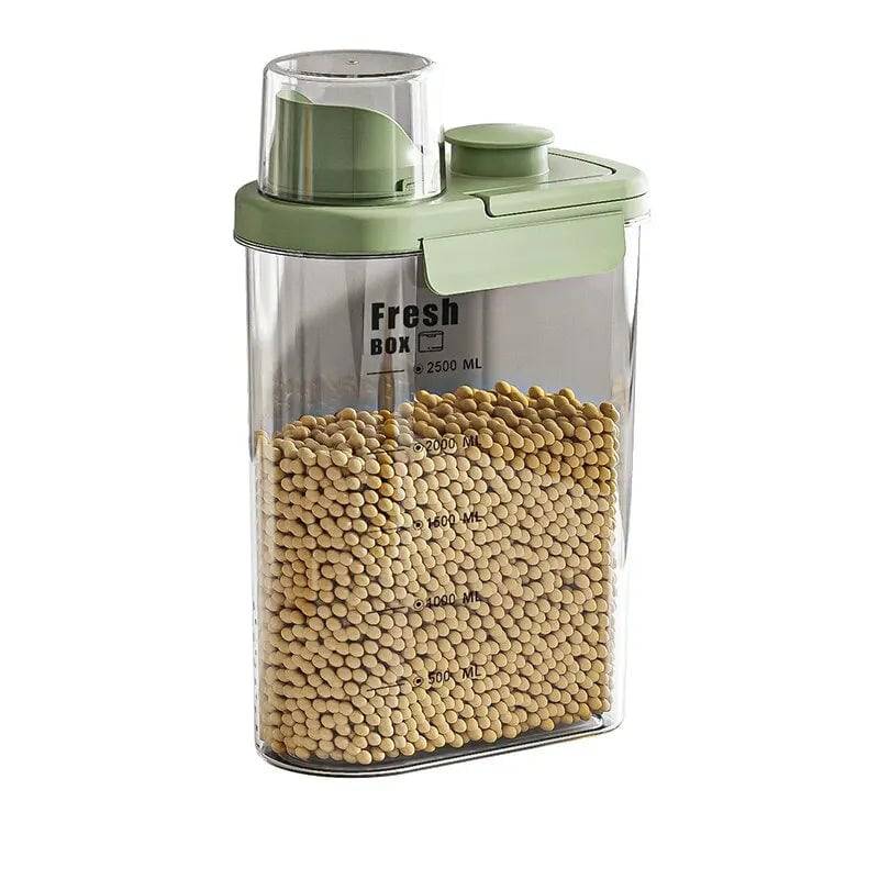 Moisture-Proof Food Storage Container with Secure Seal