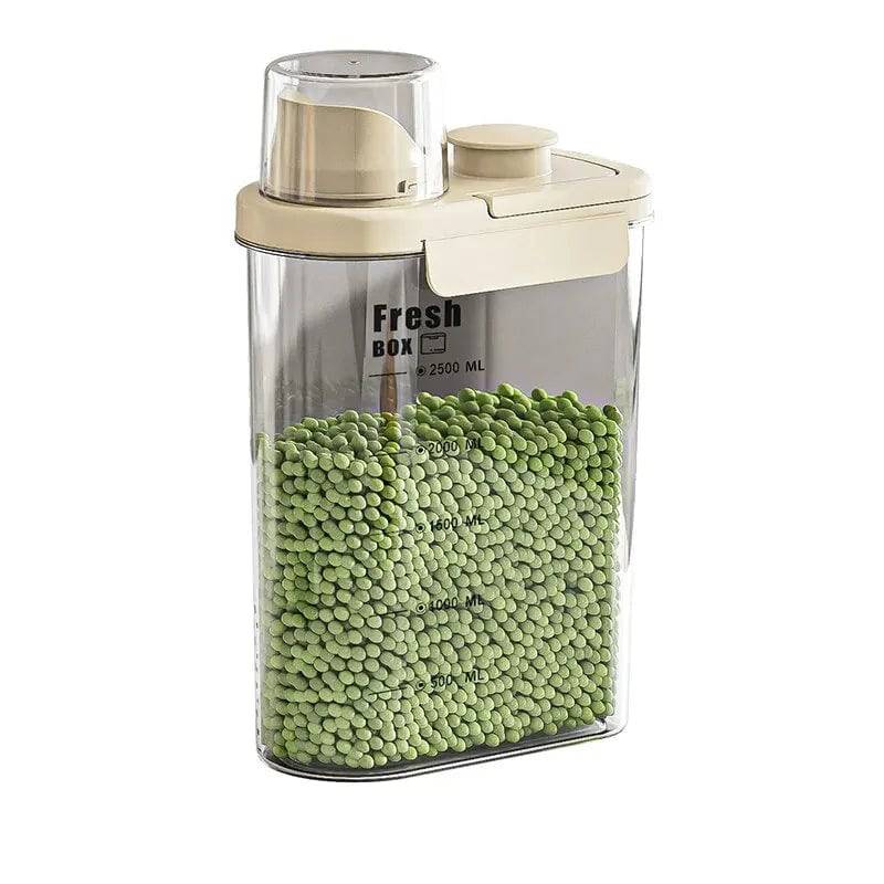 Moisture-Proof Food Storage Container with Secure Seal