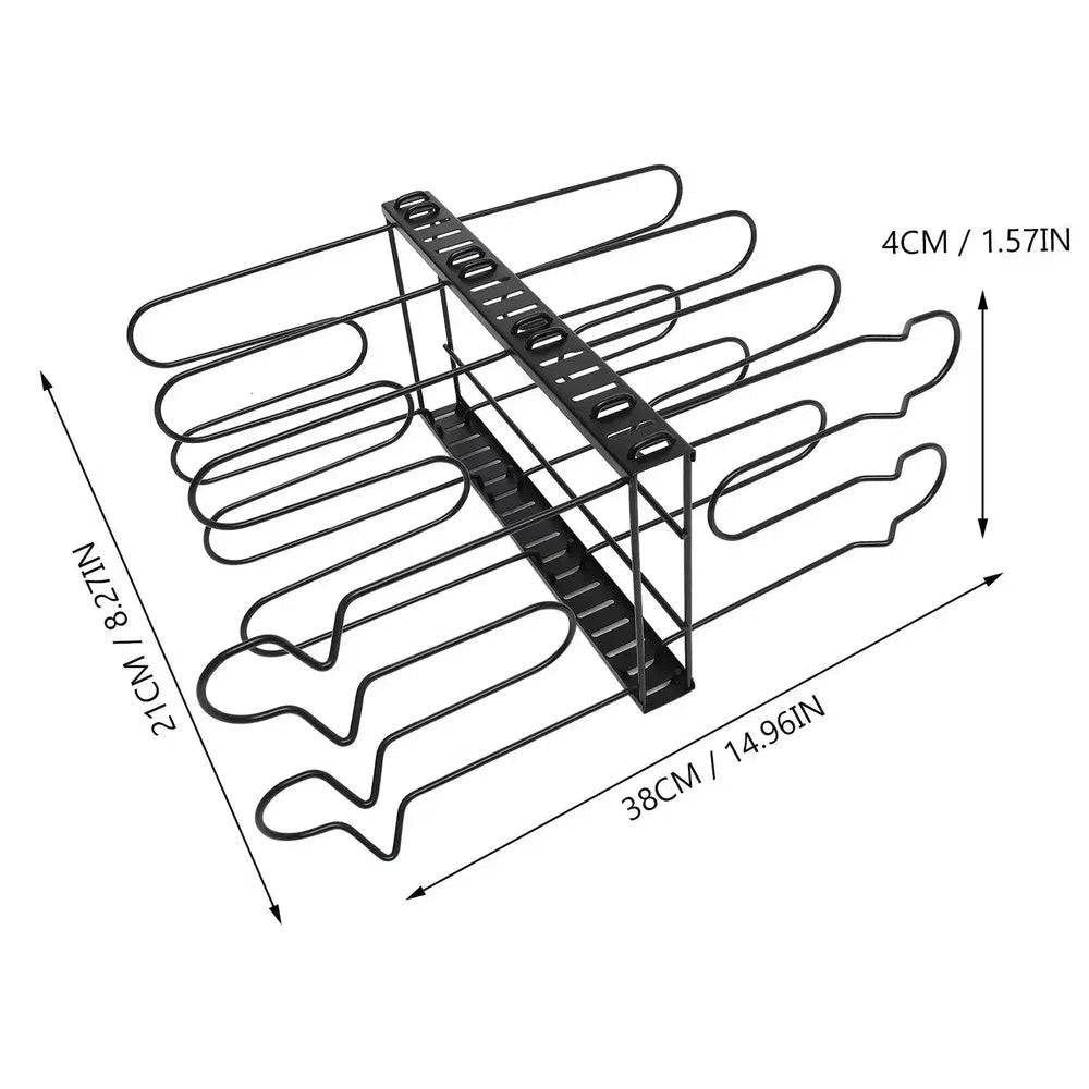 8-Layer Dish Drying Rack Kitchen