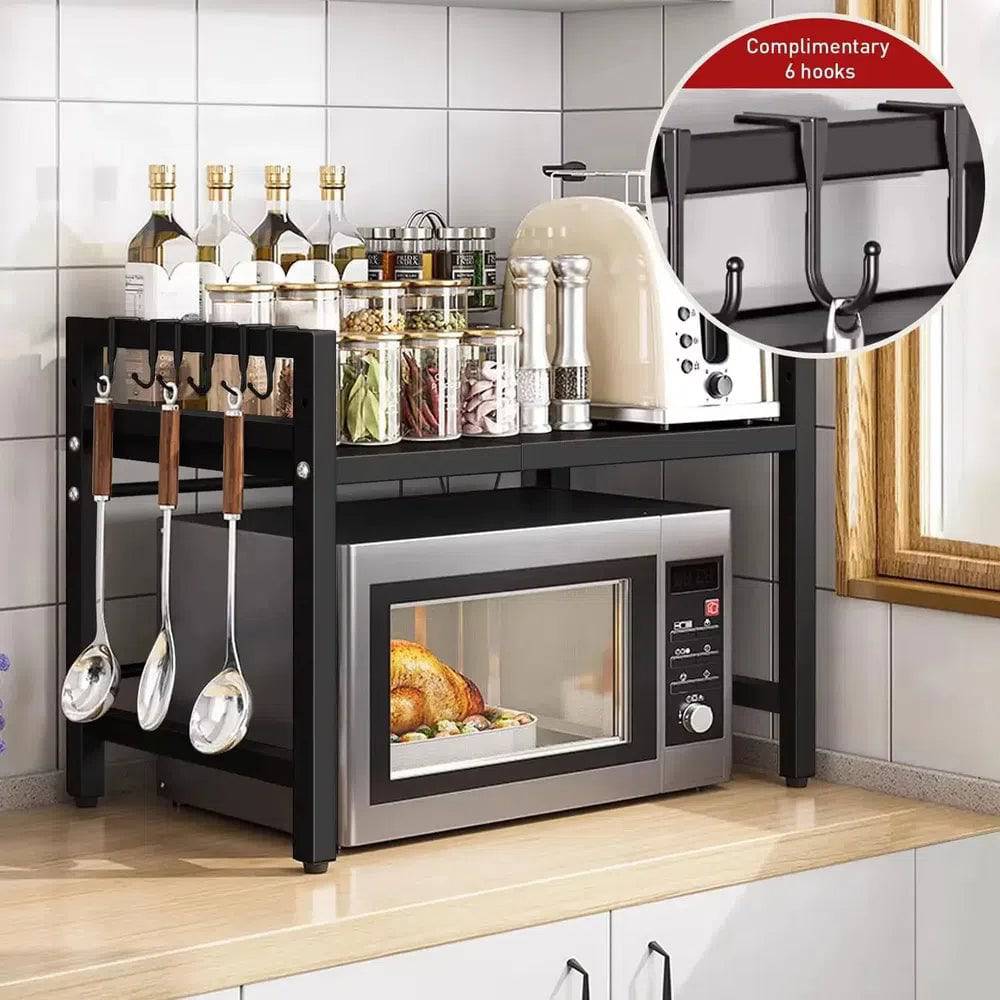 Expandable Microwave Shelf Organiser