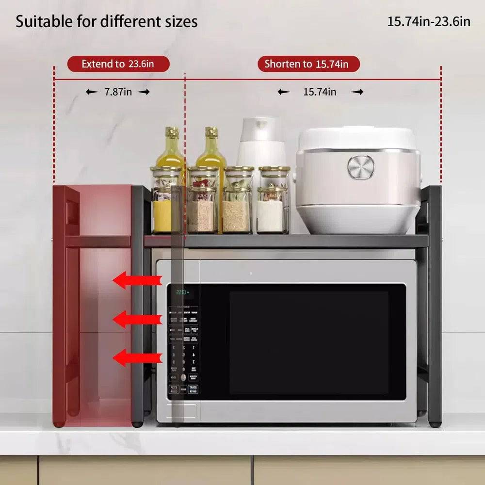 Expandable Microwave Shelf Organiser