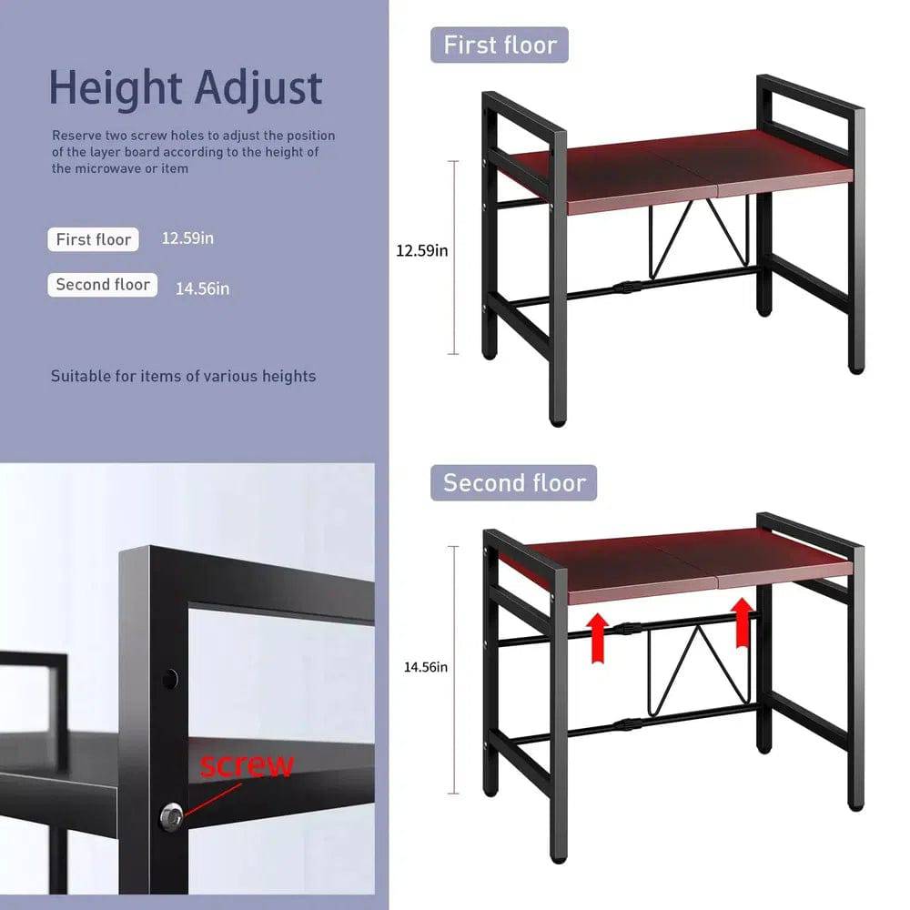 Expandable Microwave Shelf Organiser