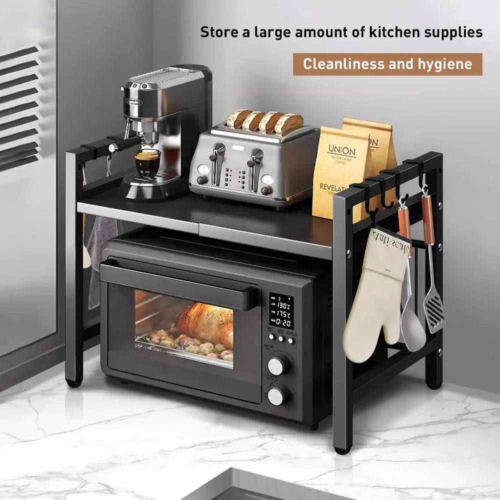 Expandable Microwave Shelf Organiser