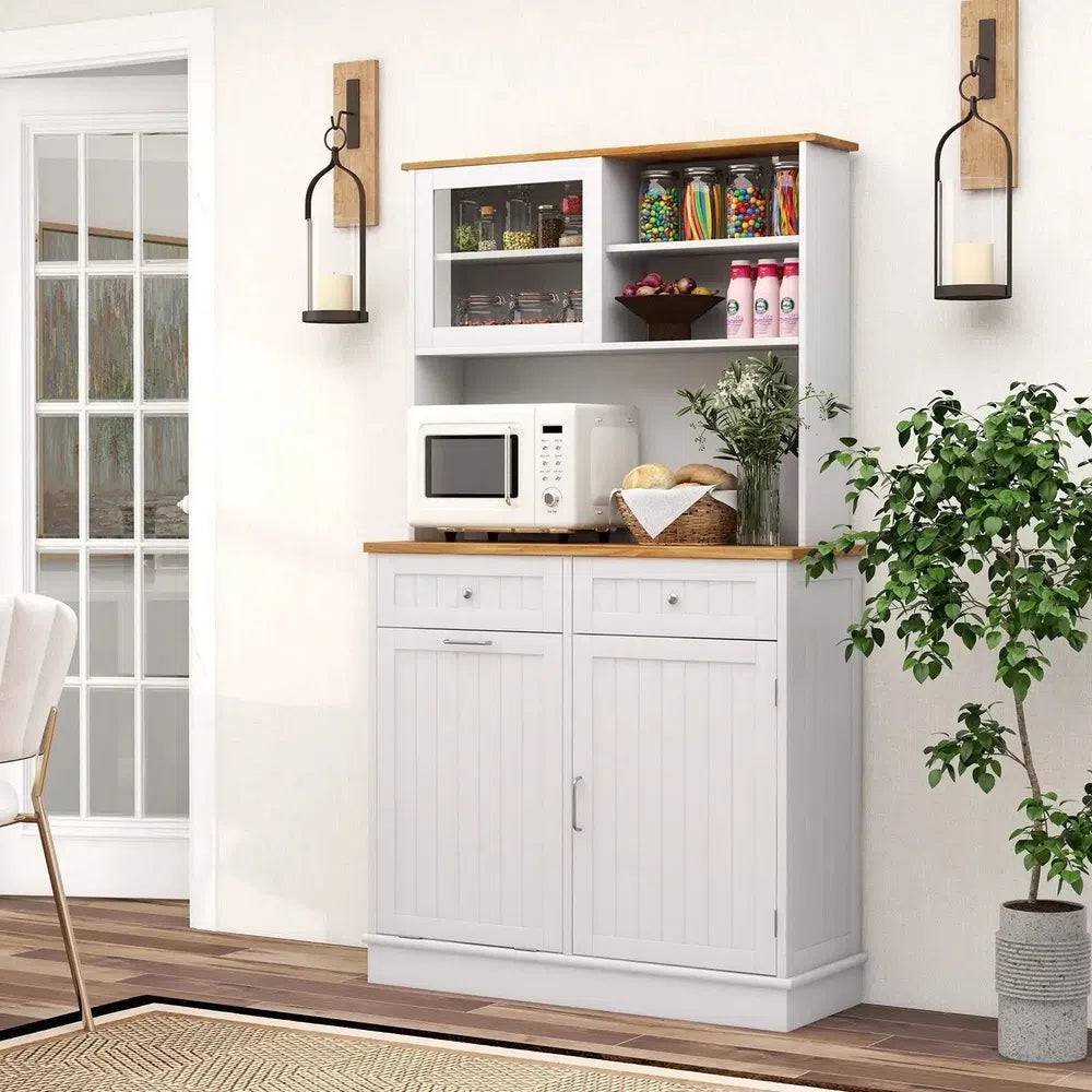 Freestanding Kitchen Pantry Storage Cabinet